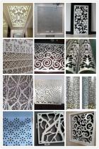 Artistic carved aluminum veneer